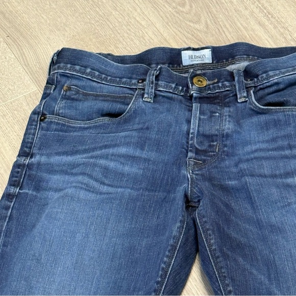 Hudson Button Fly  Men’s Straight Jeans - Picture 3 of 10